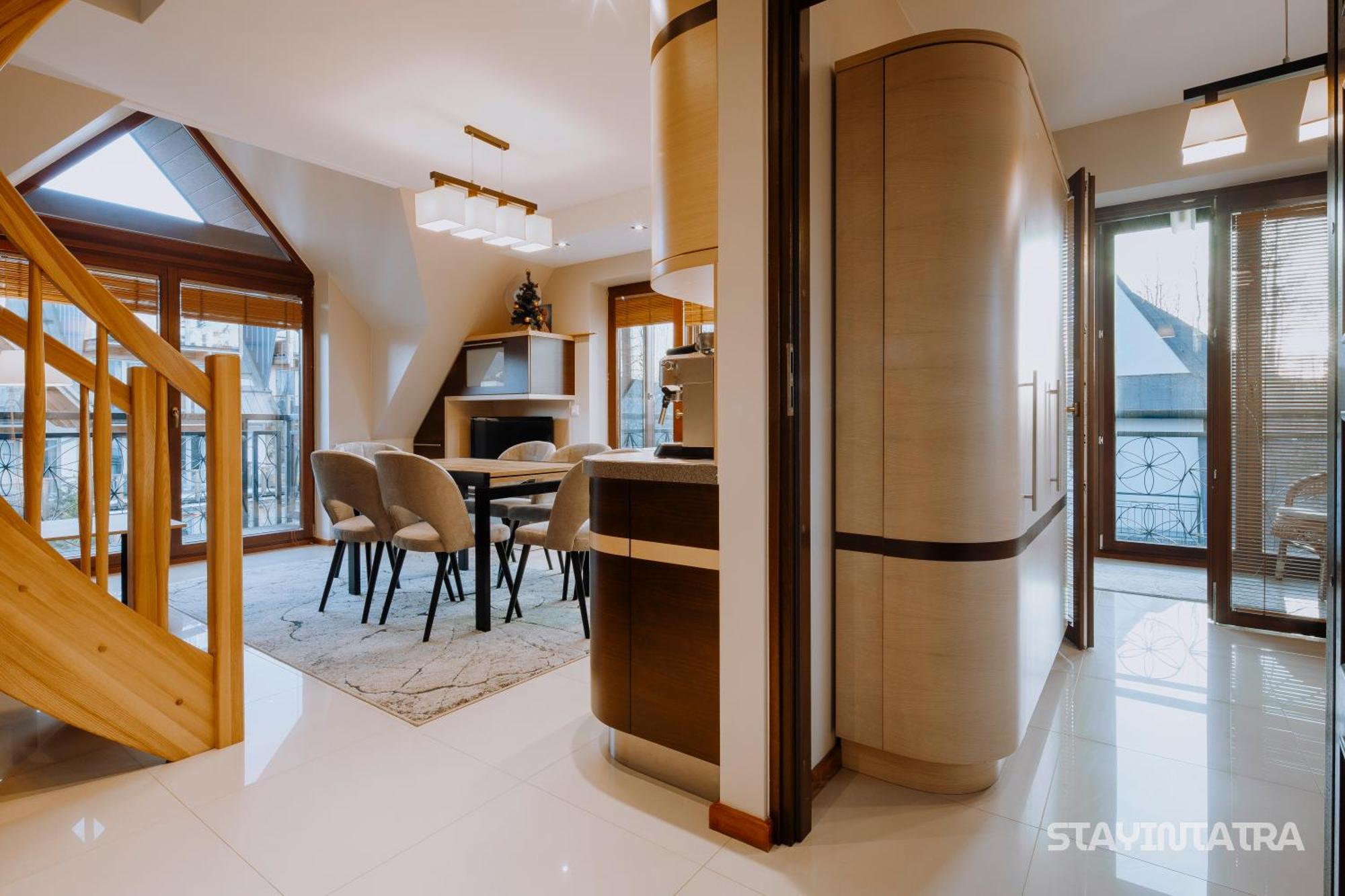 Bursztyn Mozaika Dwupoziomowy Z Kominkiem Apartment *