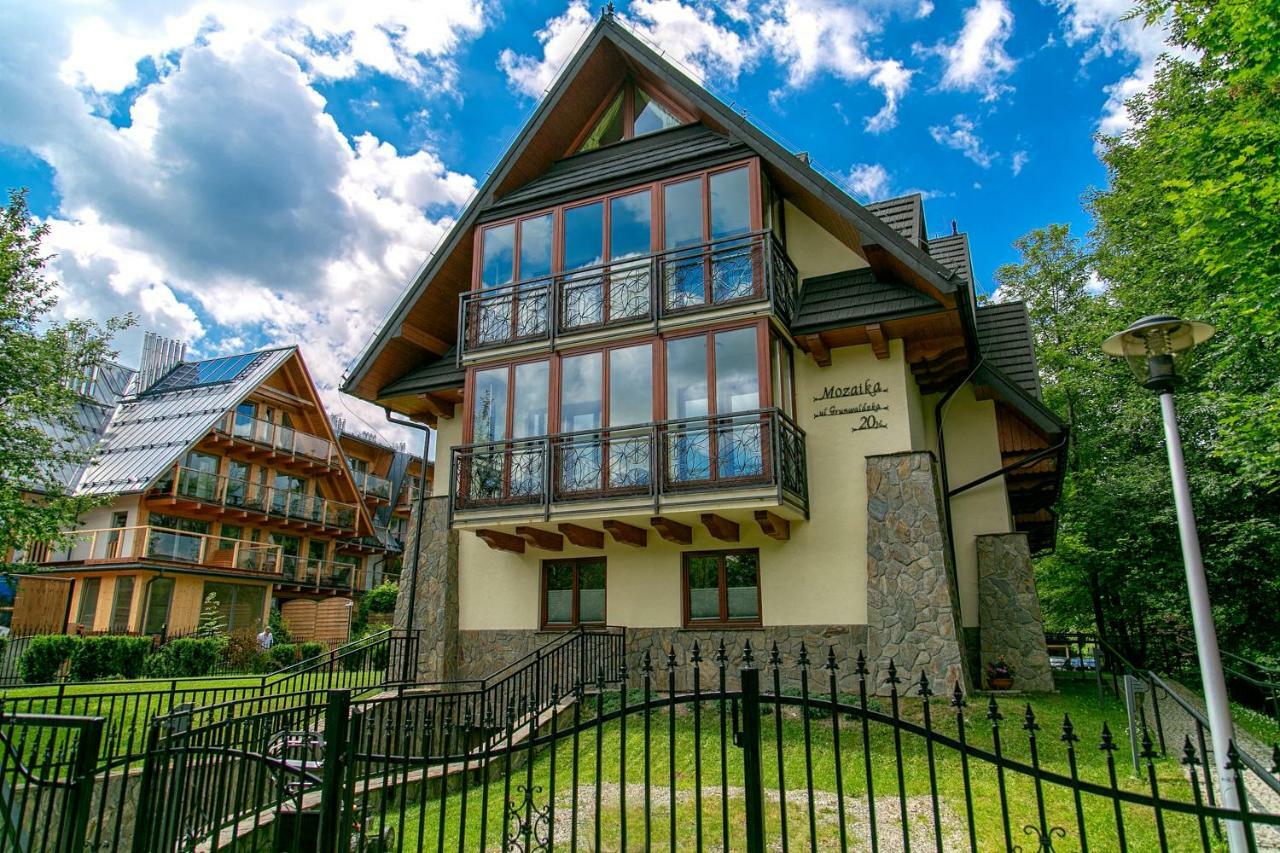 Bursztyn Mozaika Dwupoziomowy Z Kominkiem Apartmán *